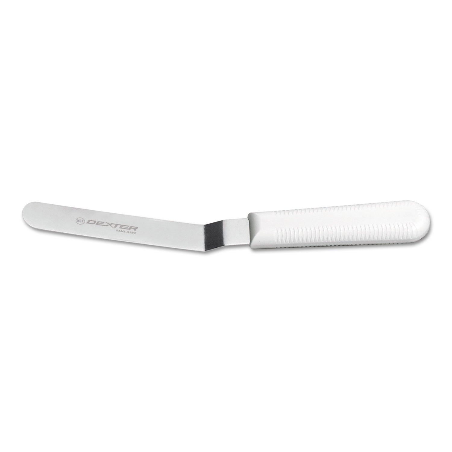 Russell Sani-Safe 5" Offset Spatula by Dexter – 5", Plastic, Silver, Model S284-5B