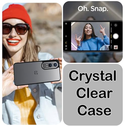 Image of A rtistque Hard Clear Back Cover Case for OnePlus Nord CE 4 Lite 5G | Shockproof TPU | Acrylic Armor | Stylish Protective Design - Transparent