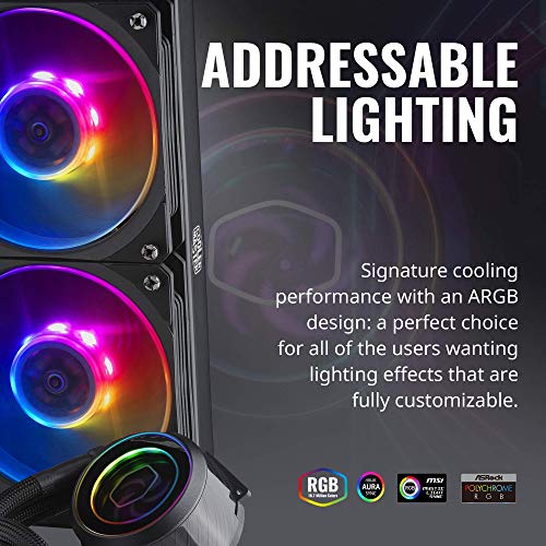 Build My PC, PC Builder, Cooler Master MasterLiquid ML240P Mirage