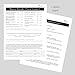 Botox Intake, Consent, and Aftercare Form | 75 Pack | 8.5 x 11