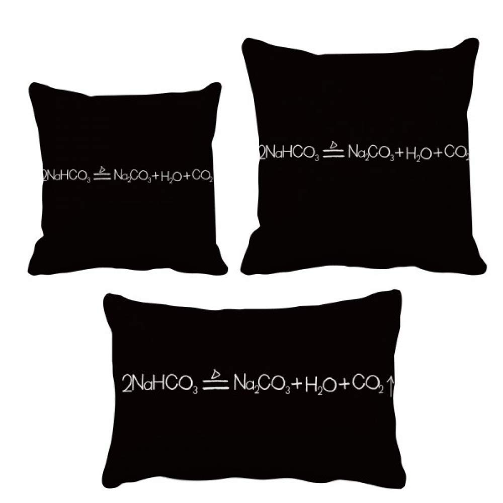 Oreillers bicarbonate de sodium de chimie pour decorer un studio