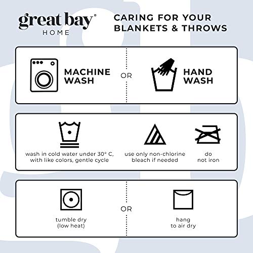 Great Bay Home Soft Velvet Plush And Sherpa Fleece 50" X 60" Holiday Throw Blanket | Christmas Throw For Sofa And Bed | Cozy & Warm Plush Throw Blanket | Holiday Blankets And Throws Eve Collection #TOP6