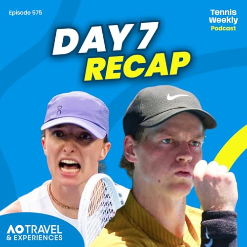 『Australian Open Day 7 - Sinner 'saved' by heat rule as Swiatek moves into second week』のカバーアート