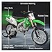 HASCBUYC 1:12 Compatible with KX450 Motorcycle Model Toy Diecast Alloy Car Front Wheel Steering Shock Absorption Decorative Gift