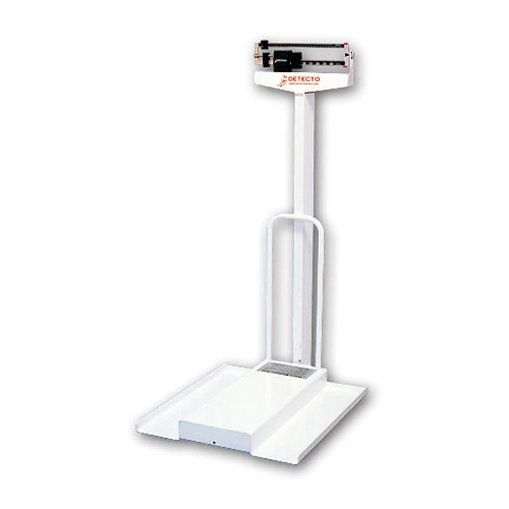 Detecto Wheelchair Mechanical Balance Beam Scale 4851