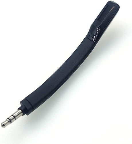 REEYEAR Micrófono de repuesto para micrófono de aislamiento de ruido de sonido de cristal compatible con auriculares inalámbricos Logitech G733