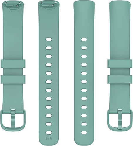 Miniatura 7 de Paquete de 5 bandas de silicona compatibles con Fitbit Inspire 3 para mujeres y hombres correas deportivas de repuesto ajustables para Fitbit