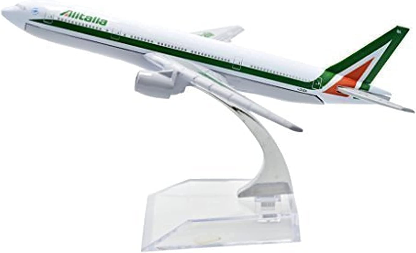 TANG DYNASTY(TM) 1:400 16cm Boeing B777-200 Alitalia Metal Airplane Model Plane Toy Plane Model