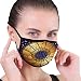 Anti Dust Half Face Mouth Shield for Men Women horoscope circle zodiac sign constellations signs inside text stars retro style Mouth Shield