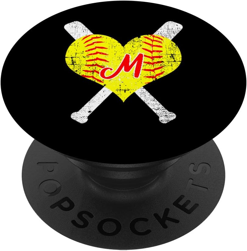 Softball Gift for Girls Stocking Stuffer Coaches Player Teen PopSockets Adhesive PopGrip