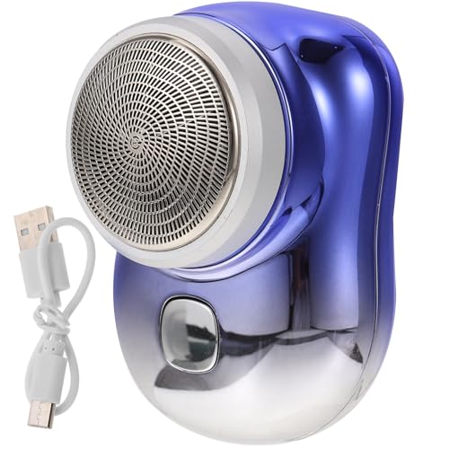 JOINPAYA Afeitadora Eléctrica Material Abs Electrochapado Mini USB Recargable Puerto Tipo C Fácil de Usar Dañar la Piel para Hombres Adecuado para Viajes