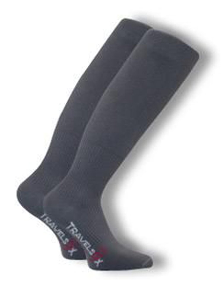 Travelsox Flight Travel Socks OTC Patented Graduated Compression, TS1000