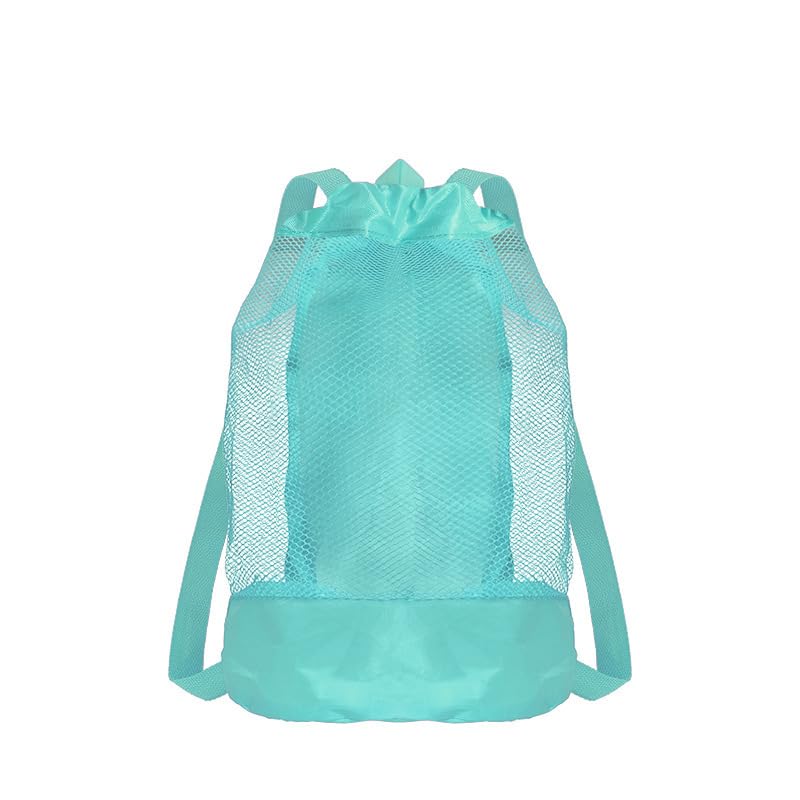 Bolsa de Juguetes de Arena, Bolsa Grande de Malla para Juguetes, Bolsa de Malla Portátil, Juguete de Arena, Bolsa de Malla Plegable, para Nadar, Jugar en la Playa y para las Vacaciones