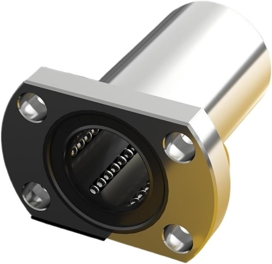 1PC P4 Long Oval Flange Linear Motion Ball Bearings LMH6LUU/8/10/12/13/16/20/25/LMH30LUU for CNC Parts 3D-Printer(LMH20LUU 20x32x80x54mm)