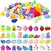 200 Pcs Squishy Kawaii Squishies Squishy Squeeze Toys Dinosaur Unicorn Sea Animals Fruit Stress Toy Birthday Party Favors Squishy Stuffers Goodie Bags Stress Toys for Party Favors Supplies