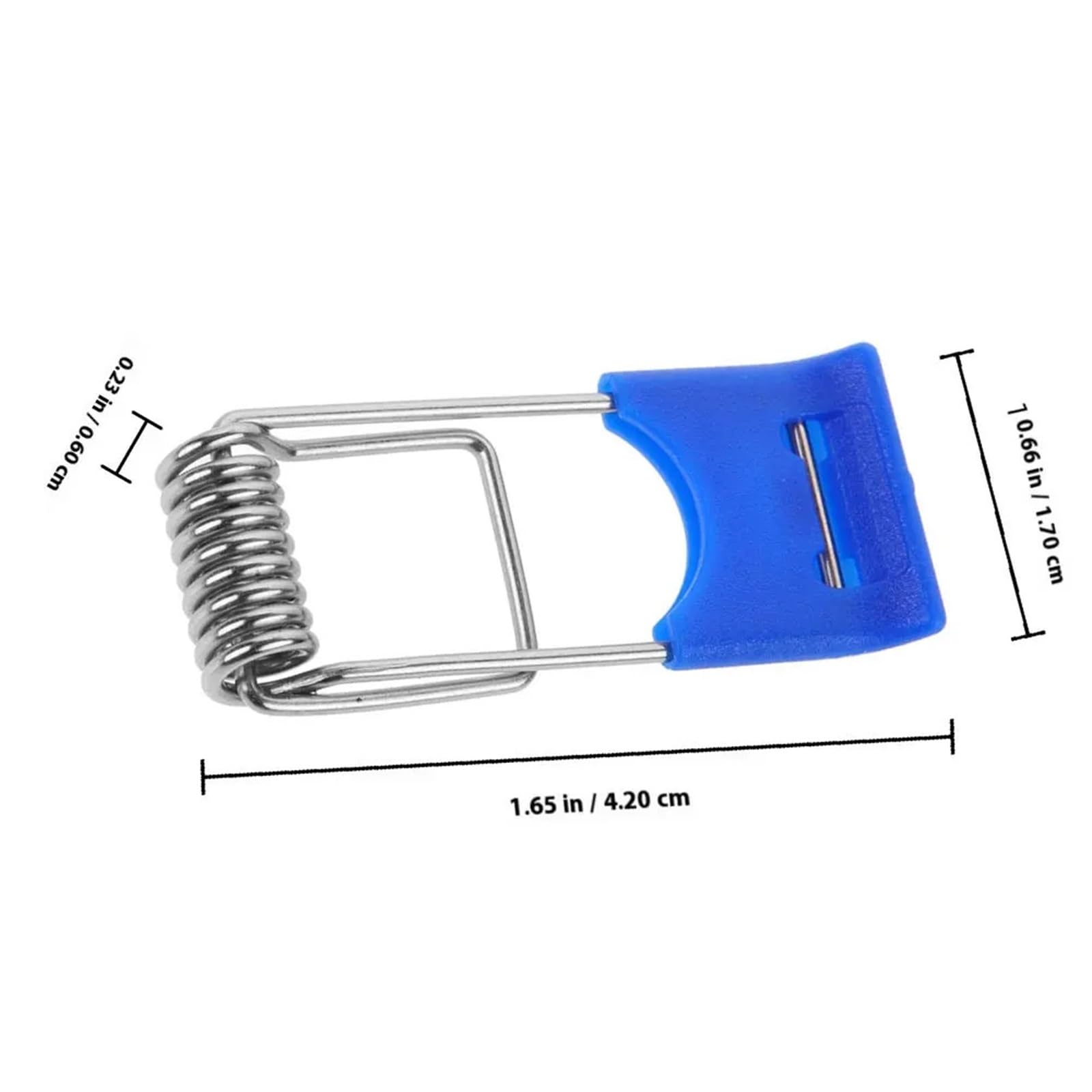 Morsetti a molla per faretti da incasso, clip in plastica e metallo, 200 pezzi | Fissare facilmente le strisce LED e le luci da incasso. Design flessibile e durevole per soffitti, pareti e altro ancora.