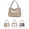 Leather-Handbag-for-Women-Ladies-Top-handle-Tote-Crossbody-Shoulder-Bag FOXER Purses