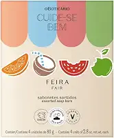O Boticário, Sabonetes em Barra Sortidos Cuide-se Bem Feira 4x80g