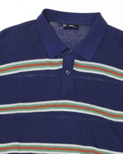 Image of GAP Men's Solid Regular Fit Polo Shirt
