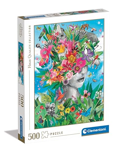 Clementoni Puzzle New York De 500 Piezas – Rompecabezas Para Adultos, 49x36 Cm, Imagen De Ciudad, Made In Italy
