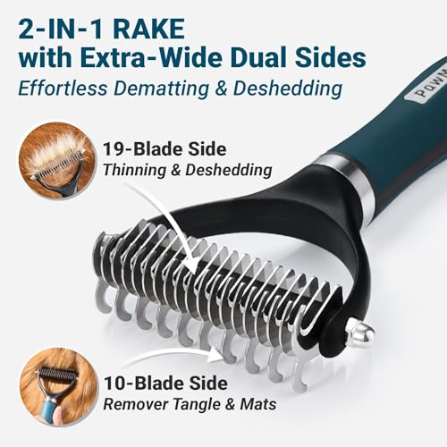 Deshedding-Dog-Brush-Dog-Comb-Combo-Professional-Undercoat-Rake-Pet-Grooming-Brush-for-Dog-Cat-Grooming-Supplies-Dematting-Deshedding-Brush-Dogs-Shedding-Tool-for-Long-Matted-Haired-Pets - Cucciolini Doodles   Deshedding-Dog-Brush-Dog-Comb-Combo-Professional-Undercoat-Rake-Pet-Grooming-Brush-for-Dog-Cat-Grooming-Supplies-Dematting-Deshedding-Brush-Dogs-Shedding-Tool-for-Long-Matted-Haired-Pets