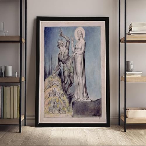 Affiche William Blake Comus tableau sur toile suspendu 61x91.4 cm - 4
