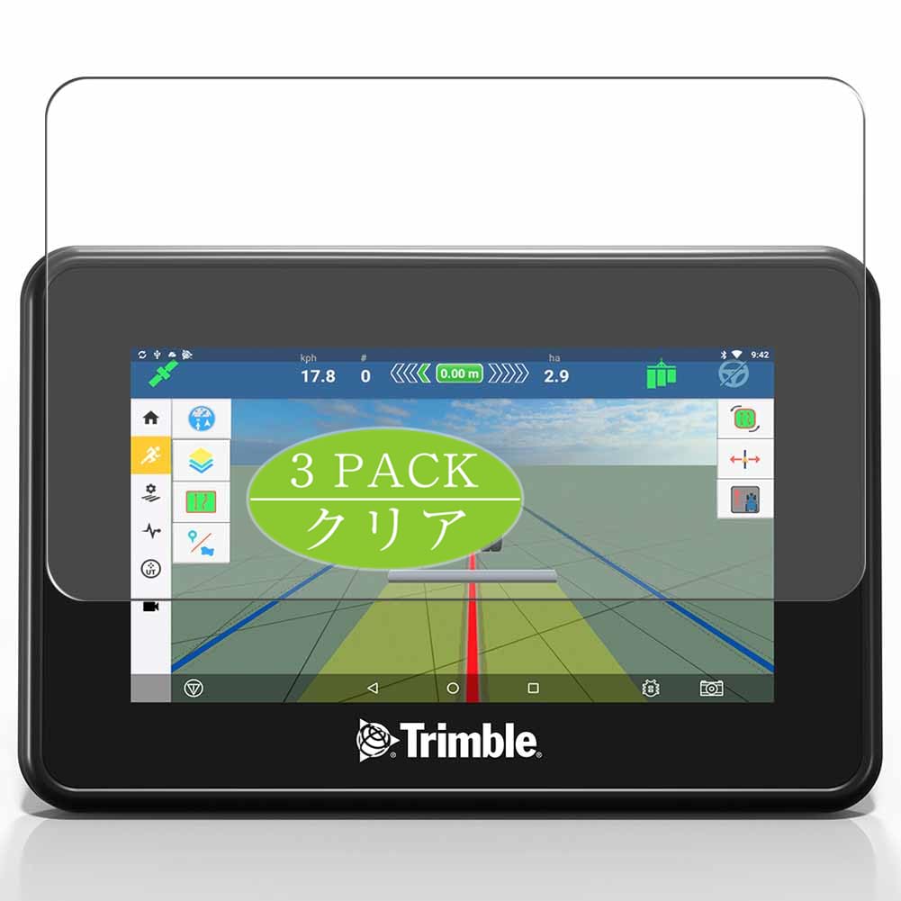 Amazon | 3枚 VacFun フィルム ， Trimble GFX-350 7インチ 向け