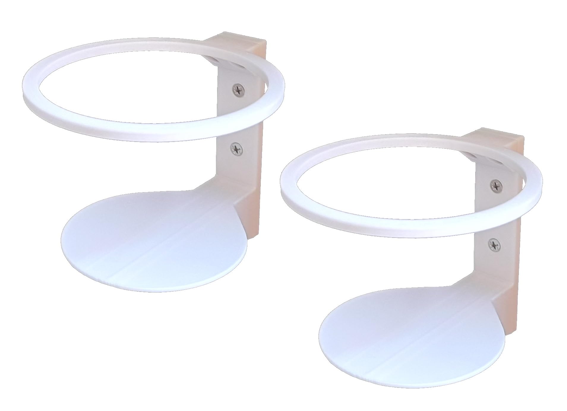 makerV Wall Mount Bracket for Tp-Link Deco XE75, XE75 Pro Wall Stand/Holder for Tp-Link Deco XE75, XE75 Pro Mesh WiFi Router: Plastic: Screw Mount (Pack of 2)