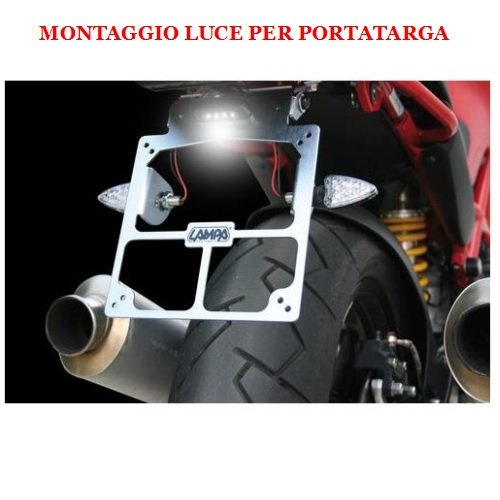 Lampe pour Plaque d'immatriculation homologuée Moto Lampe 90162 imperméable Faible consommation lumière Longue durée imperméable Faible consommation - Image 5