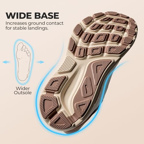 Women's Slip On Walking Shoes Hands Free Running Tennis Non-Slip Comfortable Workout Gym Breathable Lightweight StediBase Fashion Sneakers3