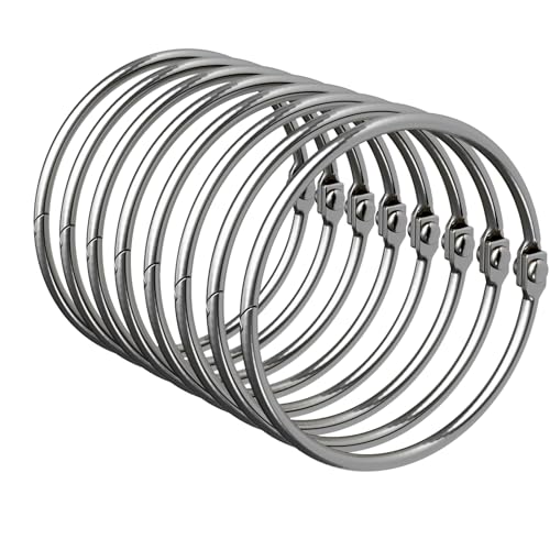 Bathway Shower Curtain Rings Bathway Shower Curtain Hooks Anti-Drop Shower Rings for Curtain Metal Shower Curtain Rings Rust Proof Chrome Shower Hooks for Shower Curtain Rod Shower Rod Hook 12Pcs