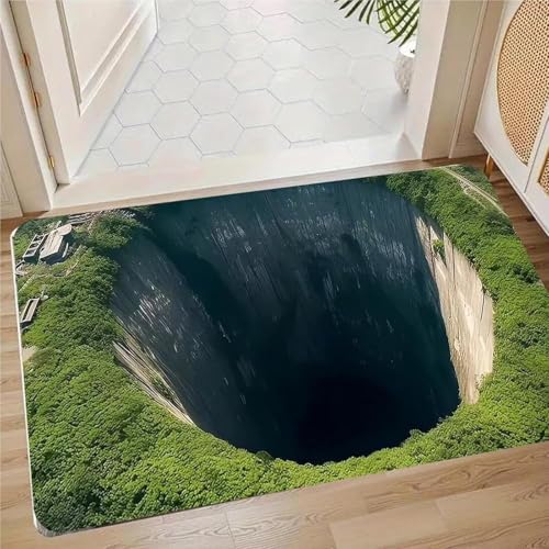 Cloud Walk 3D Illusion Rug - Step into Ultra-Softness with