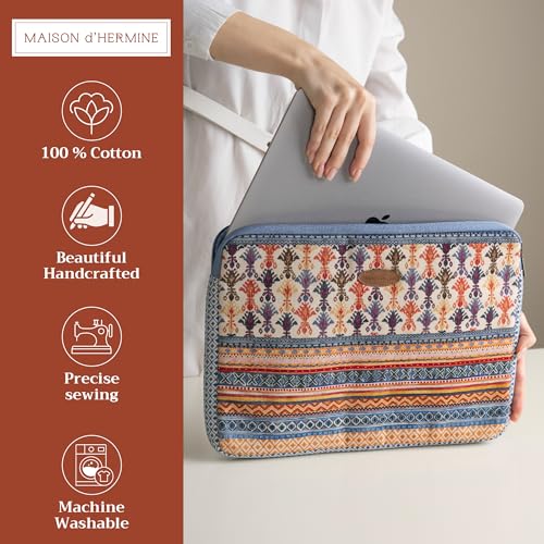 Funda para portátil Maison d'Hermine en algodón repelente al agua miniatura 2