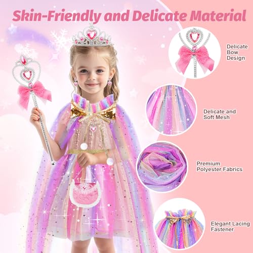 Disfraz de Princesa 9 piezas para niñas FunMission miniatura 3