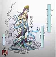 水墨画 飛天 天女 51Wu0WUzQzL._UF350,350_QL50_.jpg