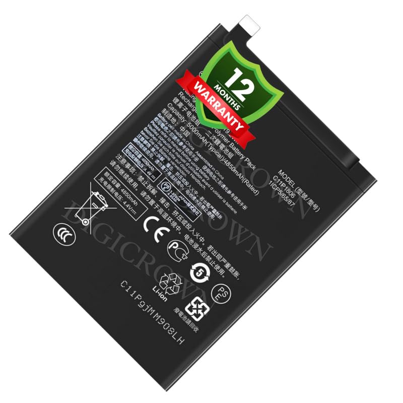 Image of Original C11P1806 Battery Compatible for Asus Zenfone 6 | Zenfone 6z - (5000mAh) - 1 Year Warranty
