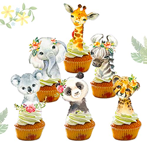 The Best Cupcake Toppers Jungle 2