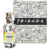 Friends Store Friends Fleece Throw Blanket Bundle - Friends Kids and Teens Throw Blanket for Boys & Girls, Includes Additional Bookmark! (Size 45In x 60In)