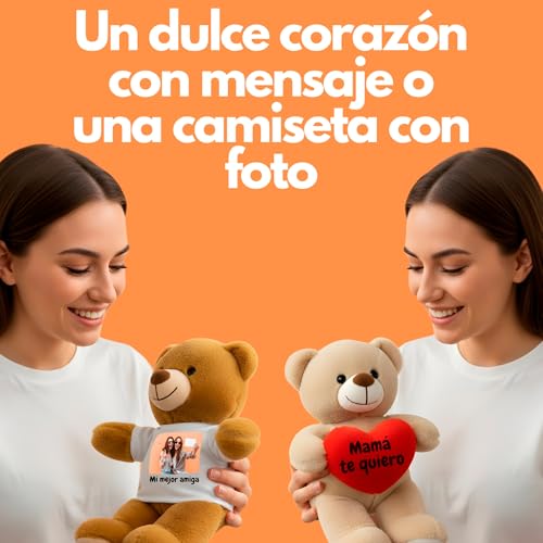 Variante de Peluchilandia personalizar peluche osito 30cm MARRÓN