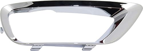 Miniatura 4 de Evan Fischer Moldura de luz antiniebla delantera derecha compatible con Chevrolet Colorado Chrome GM1039175 2015-2020