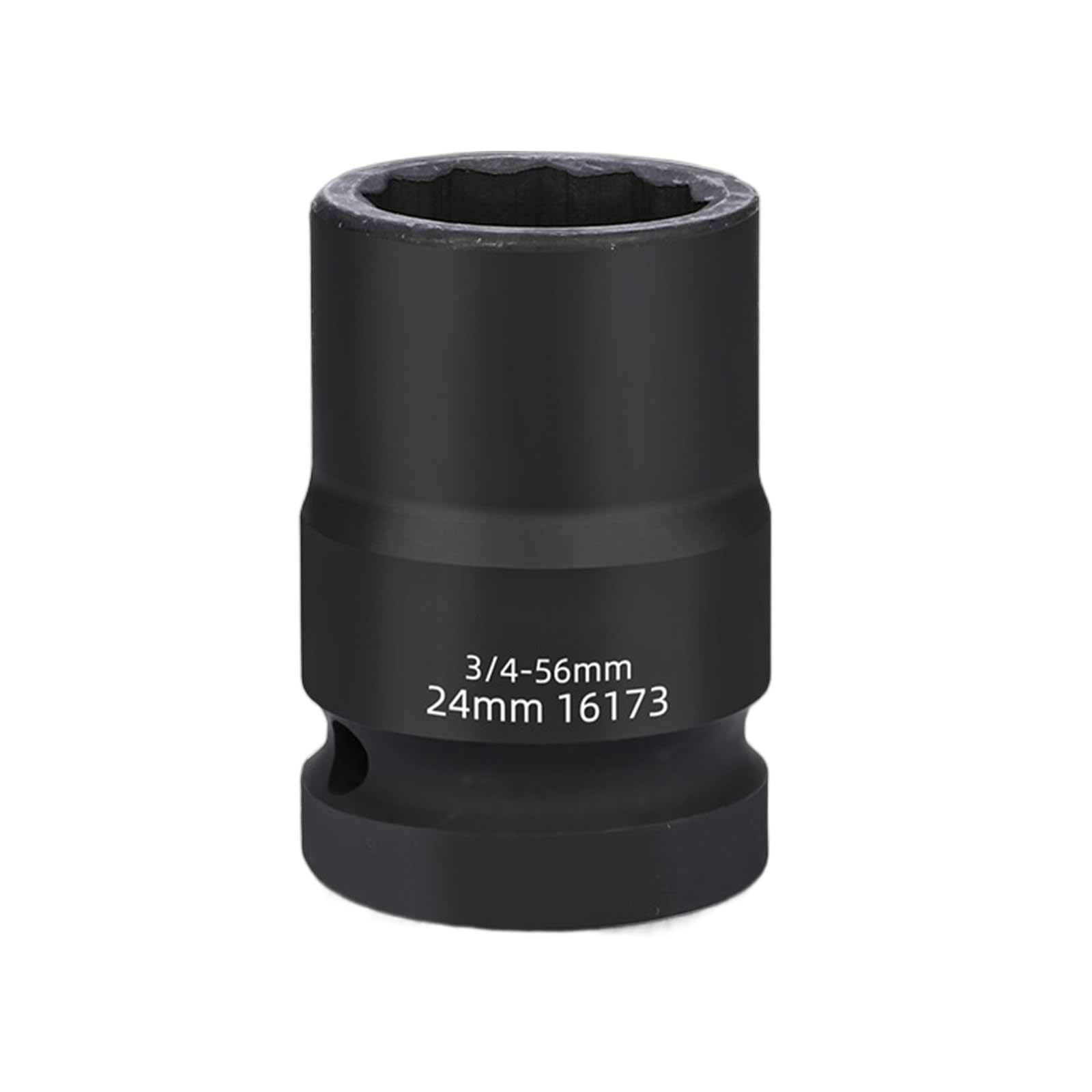 Strength 3 / 4Inch Drives Socket 12 Point Impacts Socket for Automotive and Machinery Maintenance Easy Removal Tool Automotive