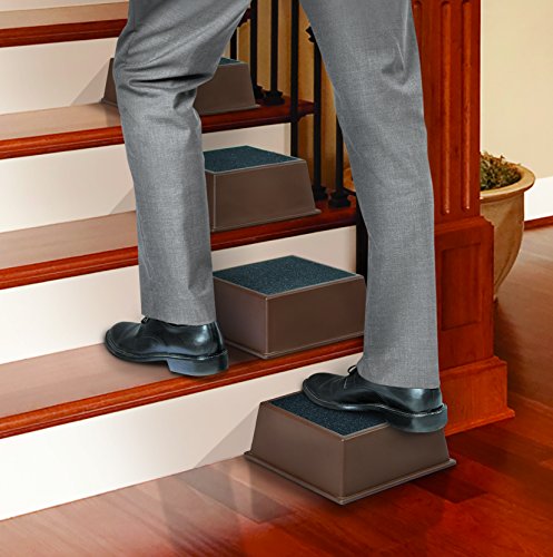 North American Health + Wellness Stair Assist Half Steps -Indoor Use - Super Durable Sturdy Steps, Non-Slip, Non-Skid - For Seniors (7)