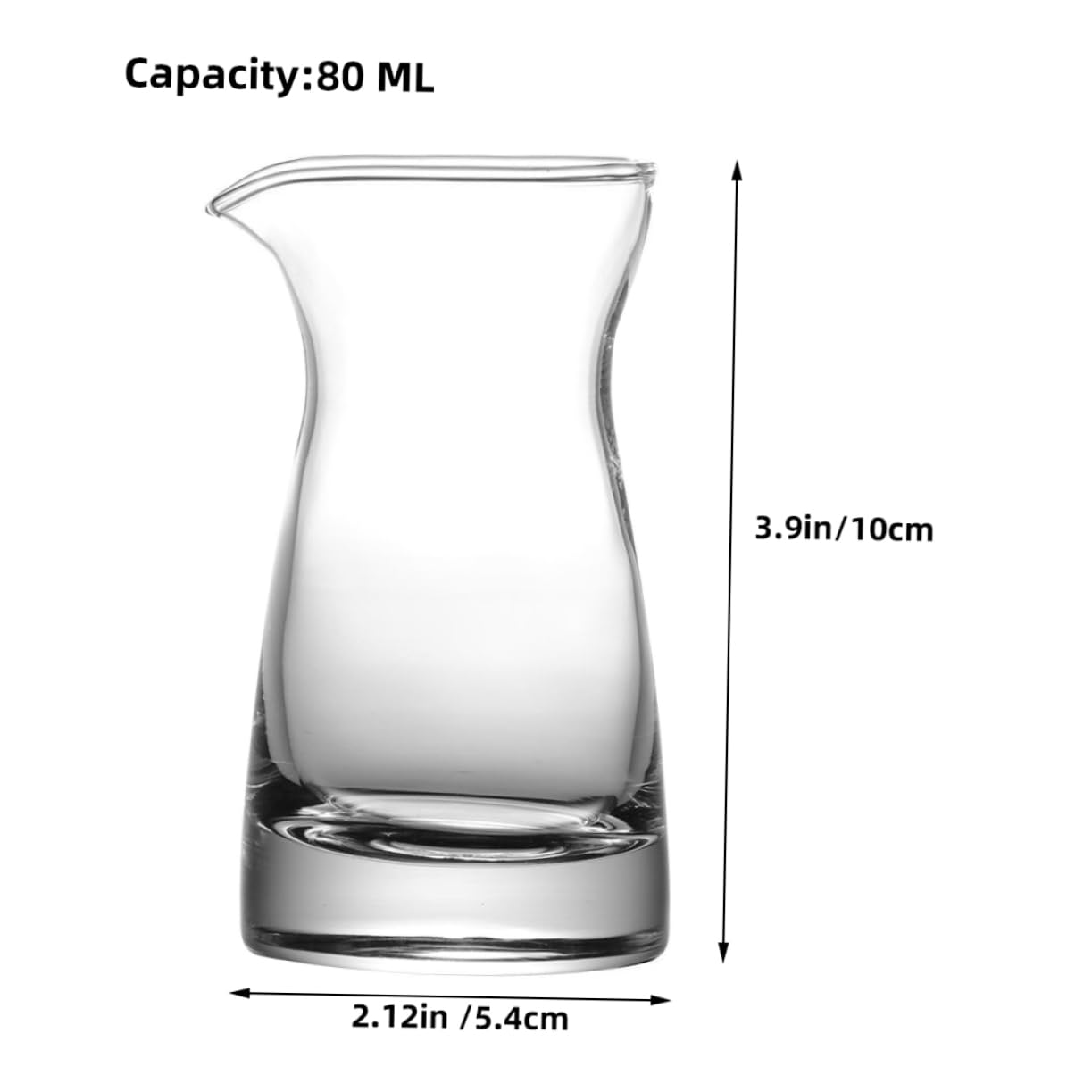 OSOLADY 2pcs Glass Creamer Jar Kitchen Jars Fridge Drink Dispenser Almond Syrup Cream Beverage Dispenser Water Jug Coffee Creamer Cups Cream Kettle Syrup Dispenser Glass Honey Pitcher