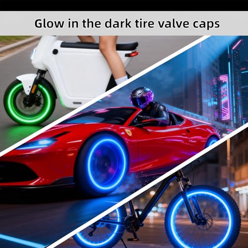 MUMUMAB Glow-in-the-Dark Valve Caps