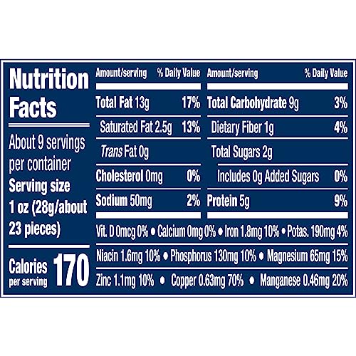 Planters Lightly Salted Whole Cashews (8.5 oz Canister) image 4