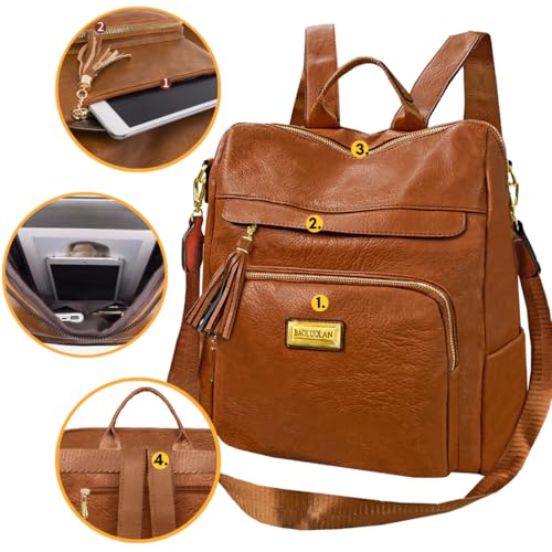 Mochila Bolsa Feminina Transversal e Ombro Antifurto Confortavel e Prática Para o Dia a Dia Trabalho