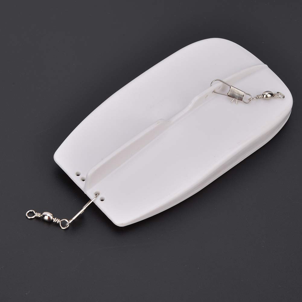 Tabla de buceo para pesca al curricán, cebo Artificial profundo ajustable, placa de buceo con anillo para pesca al curricán