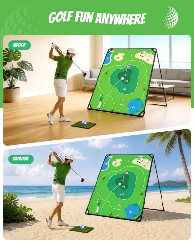 6x6FT Golf Chipping Game Mat