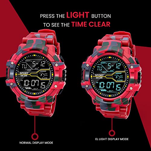 Image of ASGARD Multi Functional Sports Digital Dial Men's Watch