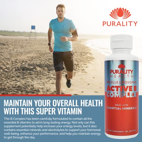 Vitamin B Complex Liquid Supplement, Purality Health, Liposomal